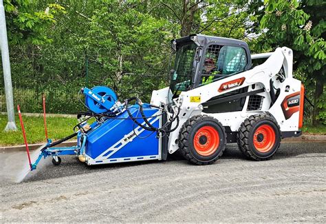 Power Washing Bobcat 